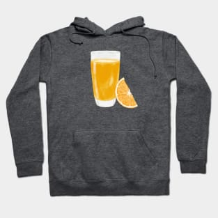 Glass of Orange Juice Hoodie